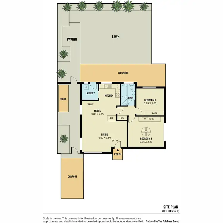 Floorplan of Homely unit listing, 4/28 Grant Avenue, Gilles Plains SA 5086