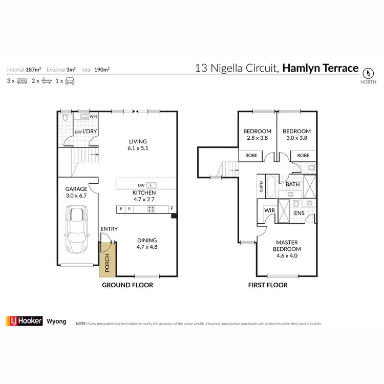 Floorplan of Homely house listing, 13 Nigella Circuit, Hamlyn Terrace NSW 2259