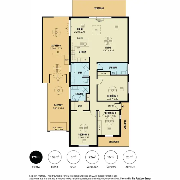 Floorplan of Homely house listing, 4 Newland Way, Mawson Lakes SA 5095