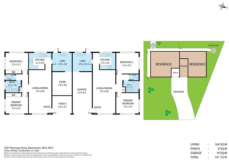 Floorplan of Homely house listing, 1037 Riverway Drive, Rasmussen QLD 4815