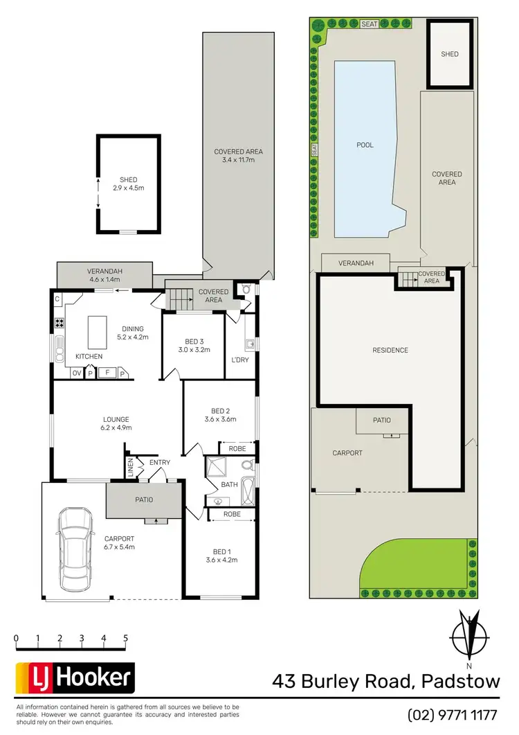 Floorplan of Homely house listing, 43 Burley Road, Padstow NSW 2211