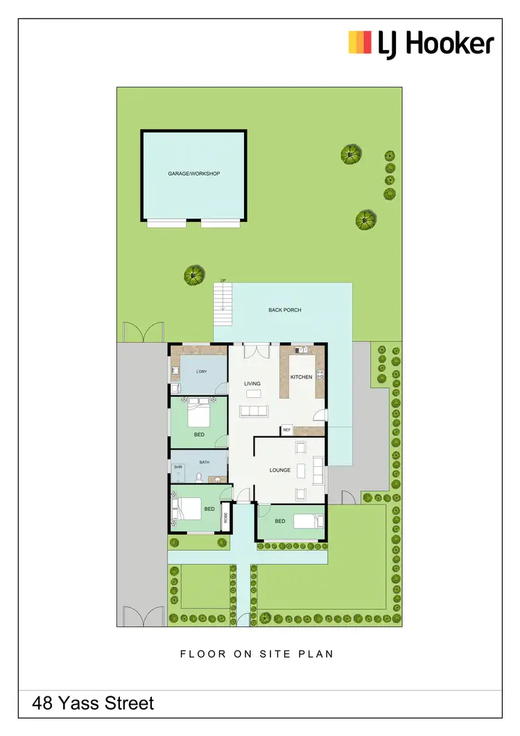 Floorplan of Homely house listing, 48 Yass Street, Young NSW 2594