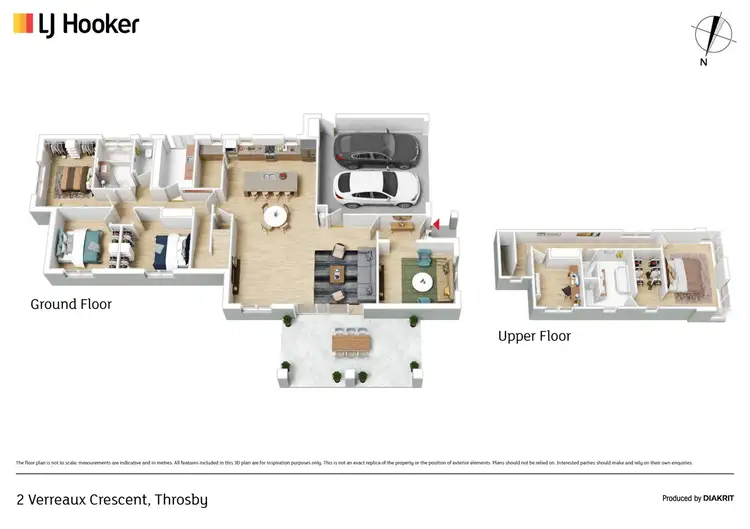 Floorplan of Homely house listing, 2 Verreaux Crescent, Throsby ACT 2914