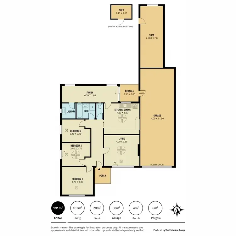 Floorplan of Homely house listing, 9 Munro Avenue, Seaton SA 5023