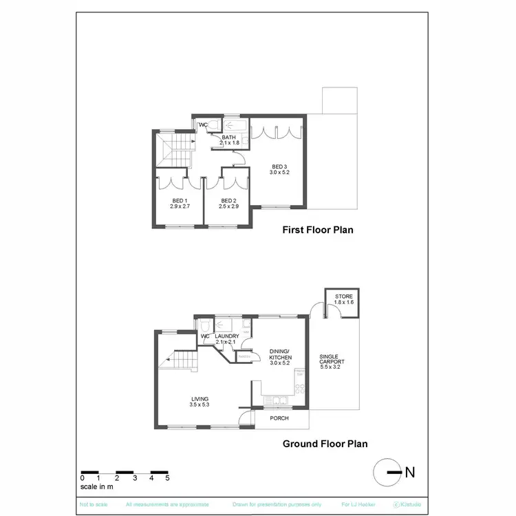 Floorplan of Homely townhouse listing, 42/15 Jugan Street, Mount Hawthorn WA 6016