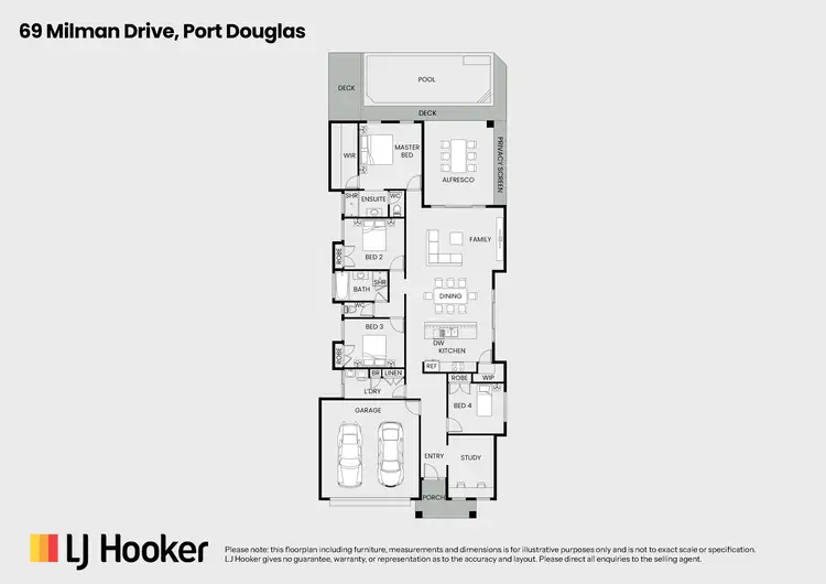Floorplan of Homely house listing, 69 Milman Drive, Port Douglas QLD 4877
