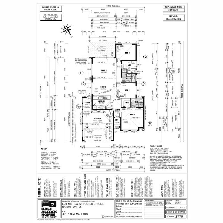 Floorplan of Homely unit listing, 12B Foster Street, Eaton WA 6232