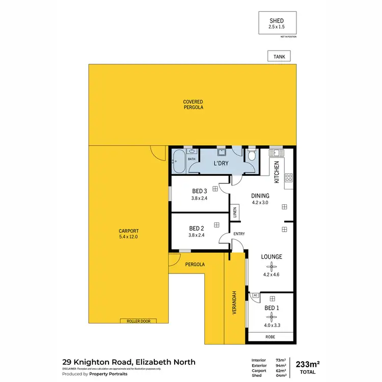 Floorplan of Homely house listing, 29 Knighton Road, Elizabeth North SA 5113