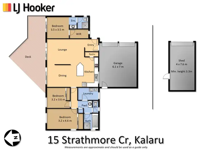 Floorplan of Homely house listing, 15 Strathmore Crescent, Kalaru NSW 2550