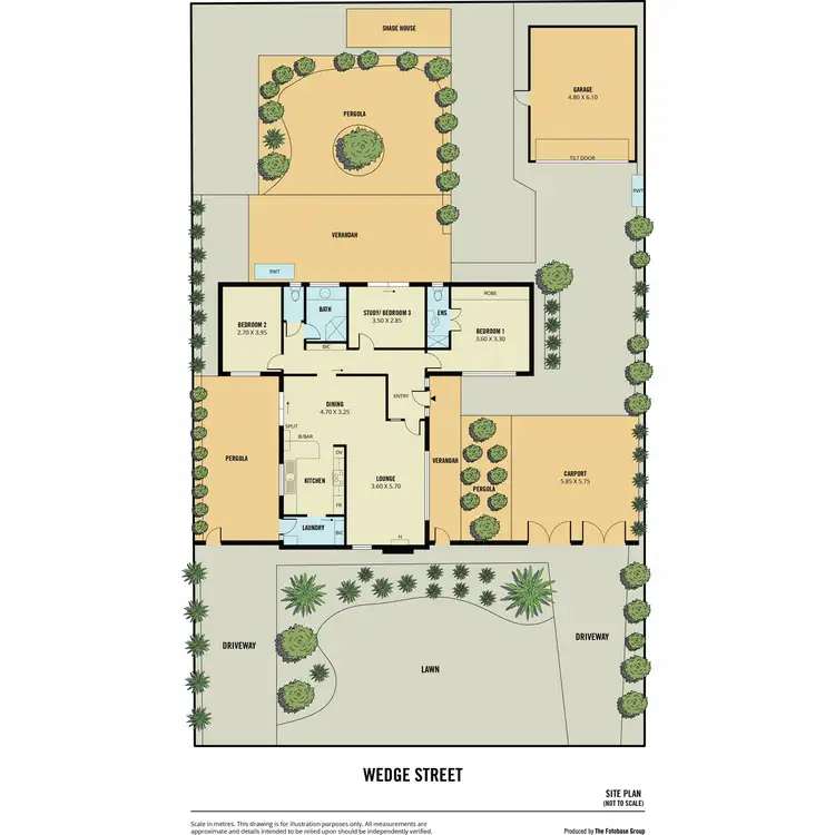 Floorplan of Homely house listing, 8 Wedge Street, Fairview Park SA 5126