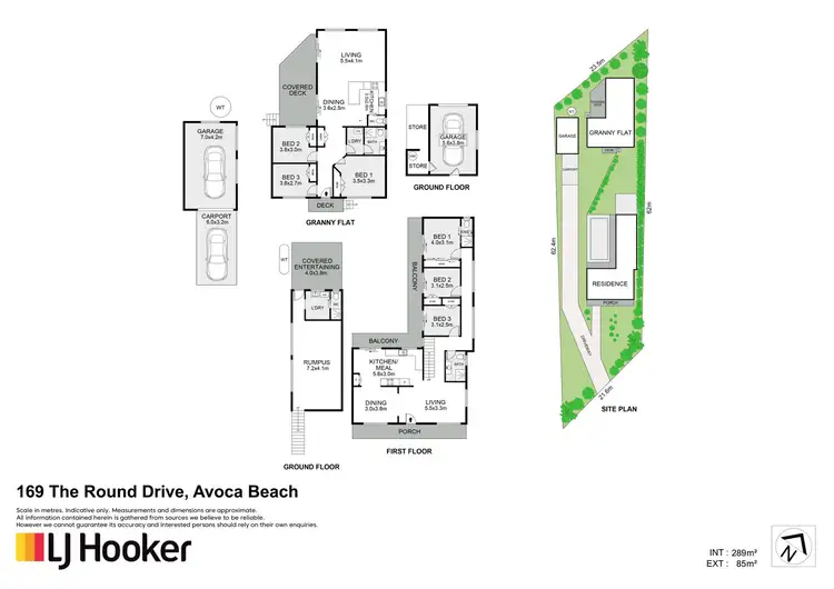 Floorplan of Homely house listing, 169 The Round Drive, Avoca Beach NSW 2251