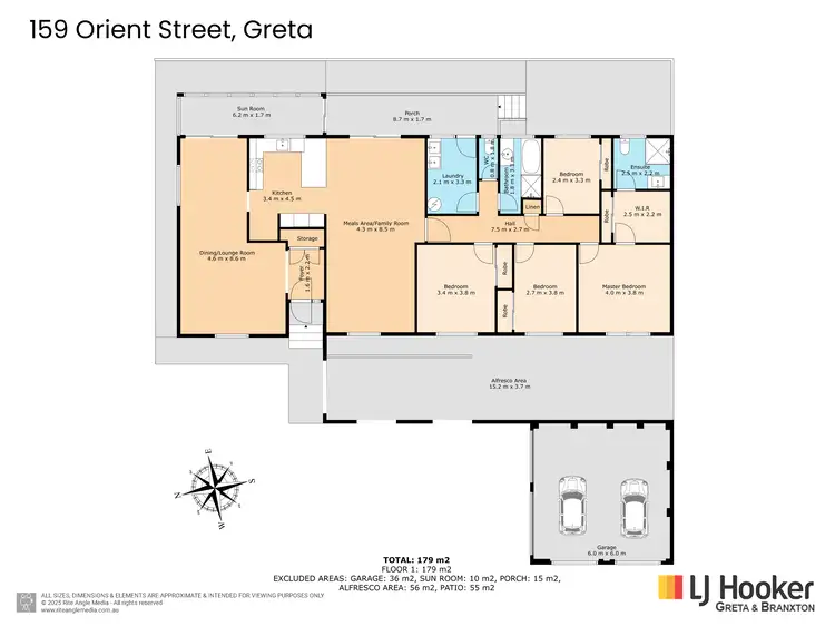 Floorplan of Homely house listing, 159 Orient Street, Greta NSW 2334
