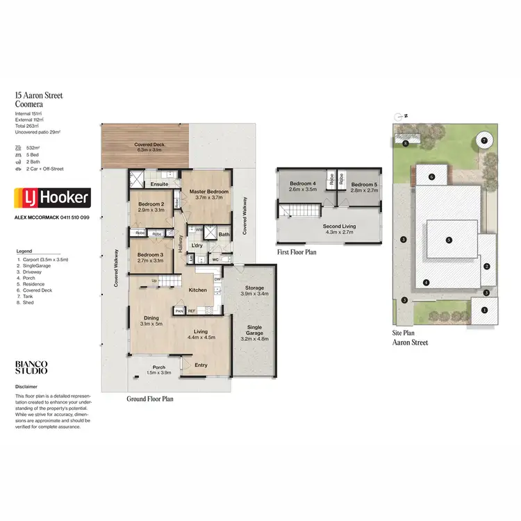 Floorplan of Homely house listing, 15 Aaron Street, Coomera QLD 4209