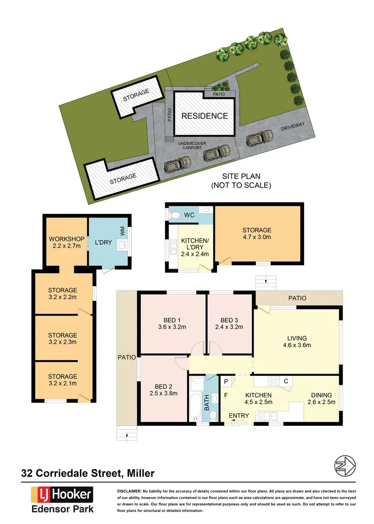 Floorplan of Homely house listing, 32 Corriedale Street, Miller NSW 2168