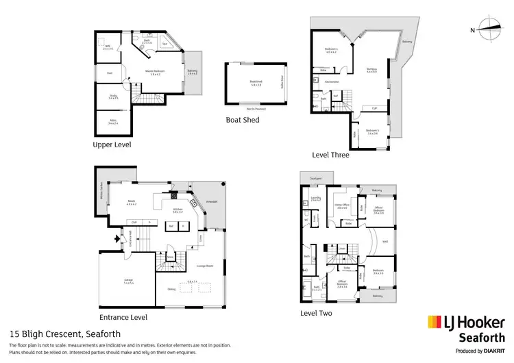 Floorplan of Homely house listing, 15 Bligh Crescent, Seaforth NSW 2092