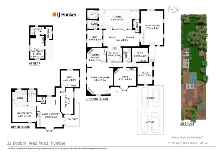 Floorplan of Homely house listing, 32 Bobbin Head Road, Pymble NSW 2073
