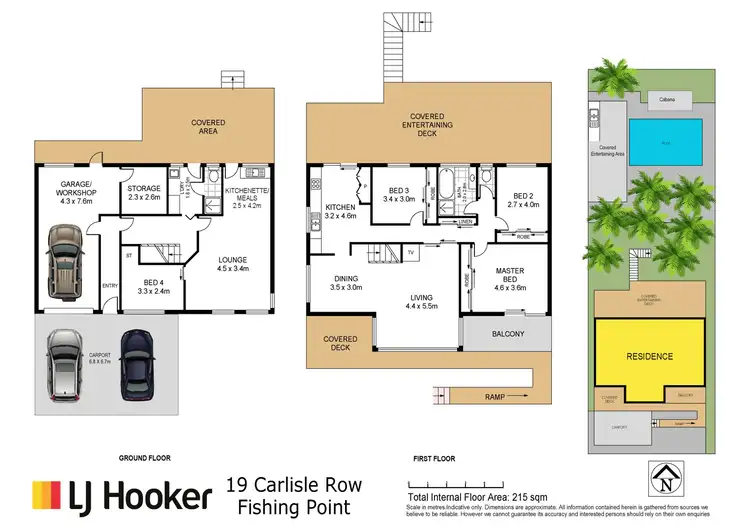 Floorplan of Homely house listing, 19 Carlisle Row, Fishing Point NSW 2283