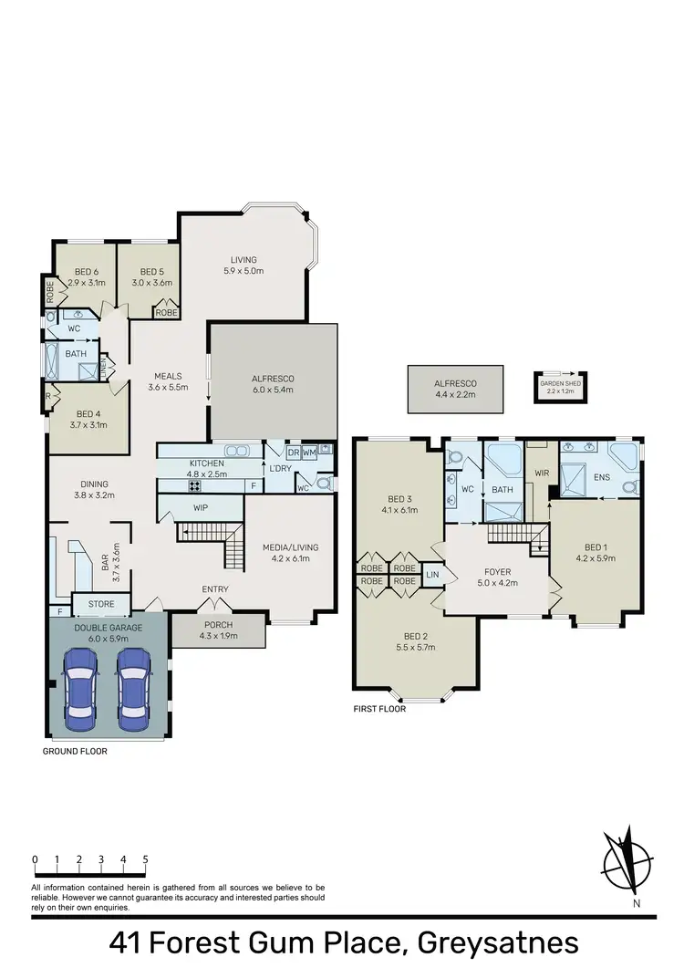 Floorplan of Homely house listing, 41 Forest Gum Place, Greystanes NSW 2145
