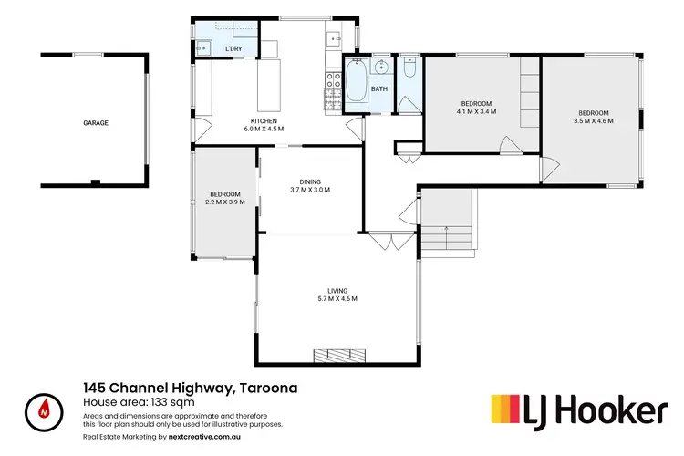 Floorplan of Homely house listing, 145 Channel Highway, Taroona TAS 7053