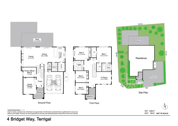 Floorplan of Homely house listing, 4 Bridget Way, Terrigal NSW 2260
