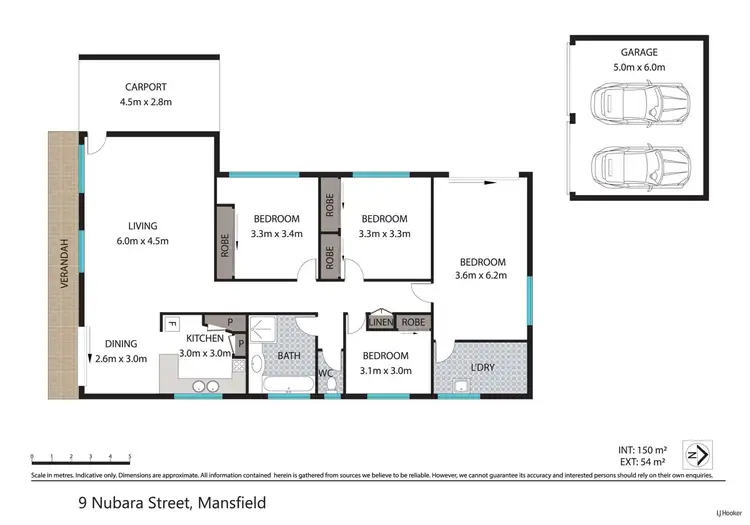 Floorplan of Homely house listing, 9 Nubara Street, Mansfield QLD 4122