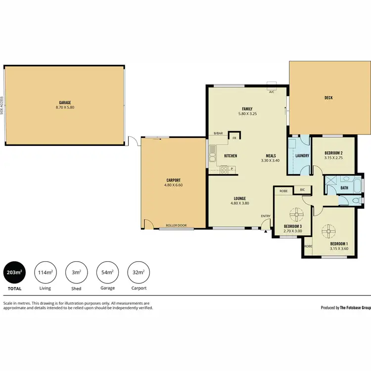 Floorplan of Homely house listing, 5 Karrawirra Close, Craigmore SA 5114