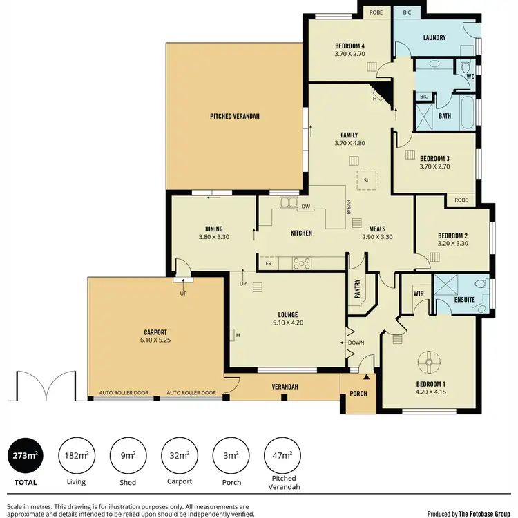 Floorplan of Homely house listing, 22 Chisholm Court, Golden Grove SA 5125