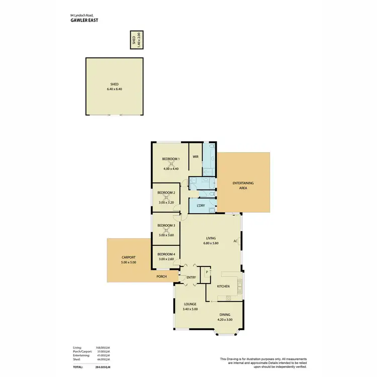 Floorplan of Homely house listing, 94 Lyndoch Road, Gawler East SA 5118