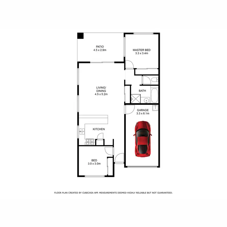 Floorplan of Homely villa listing, 1/9 Duffield Road, Murrumba Downs QLD 4503