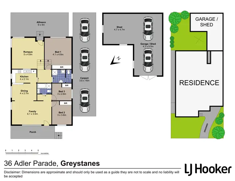 Floorplan of Homely house listing, 36 Adler Parade, Greystanes NSW 2145