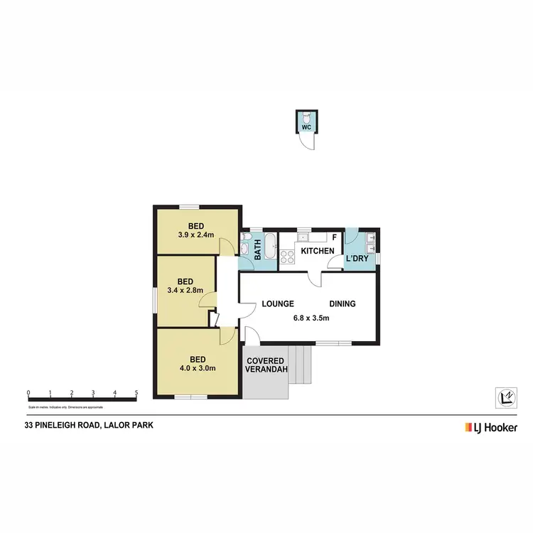 Floorplan of Homely house listing, 33 Pineleigh Road, Lalor Park NSW 2147