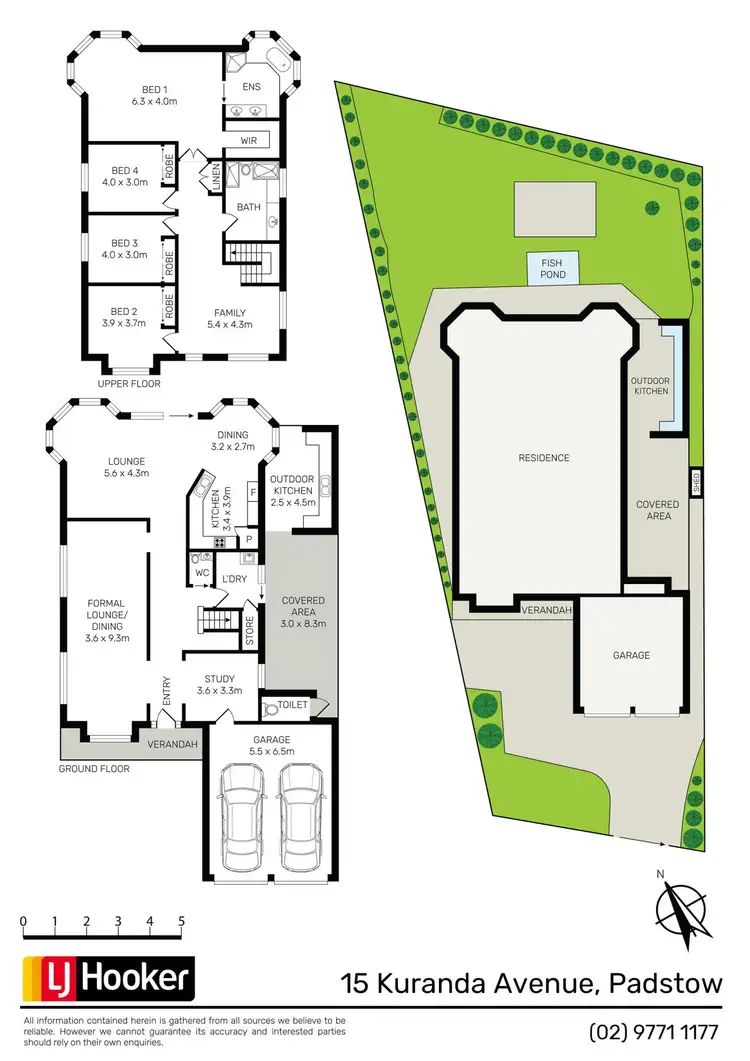 Floorplan of Homely house listing, 15 Kuranda Avenue, Padstow NSW 2211
