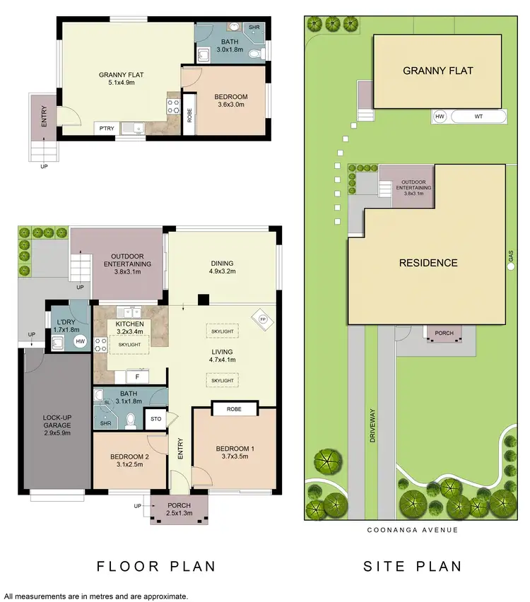 Floorplan of Homely house listing, 14 & 14a Coonanga Avenue, Budgewoi NSW 2262