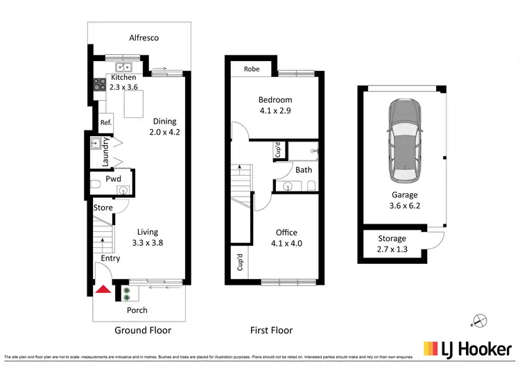 Floorplan of Homely house listing, 14 Errol Street, Crace ACT 2911