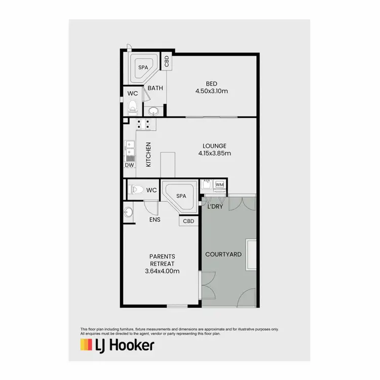 Floorplan of Homely apartment listing, 46/12 (Apt 40 Dunn Bay Road, Dunsborough WA 6281