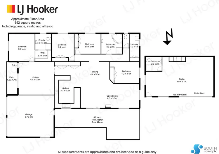Floorplan of Homely house listing, 4 Sorrel Place, Catalina NSW 2536