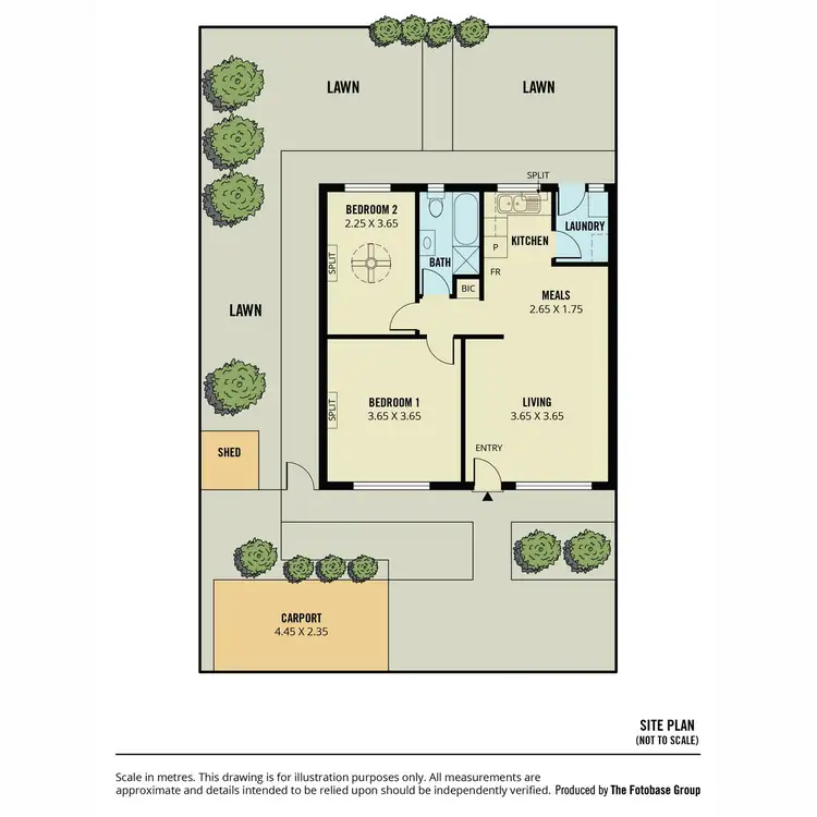 Floorplan of Homely house listing, 1/10 Wright Street, Salisbury SA 5108