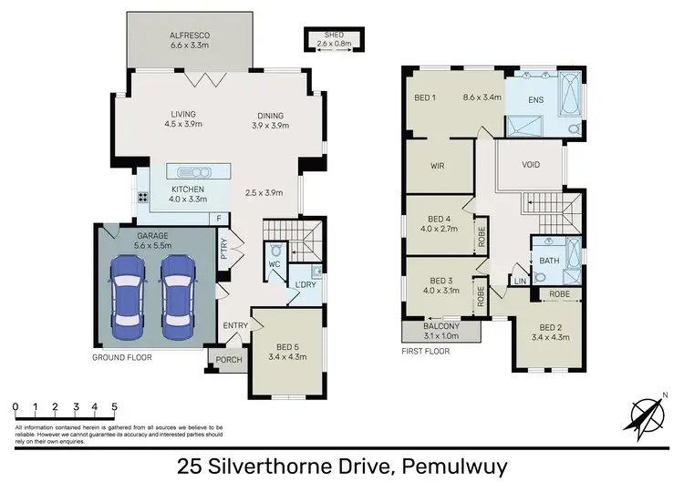 Floorplan of Homely house listing, 25 Silverthorne Drive, Pemulwuy NSW 2145