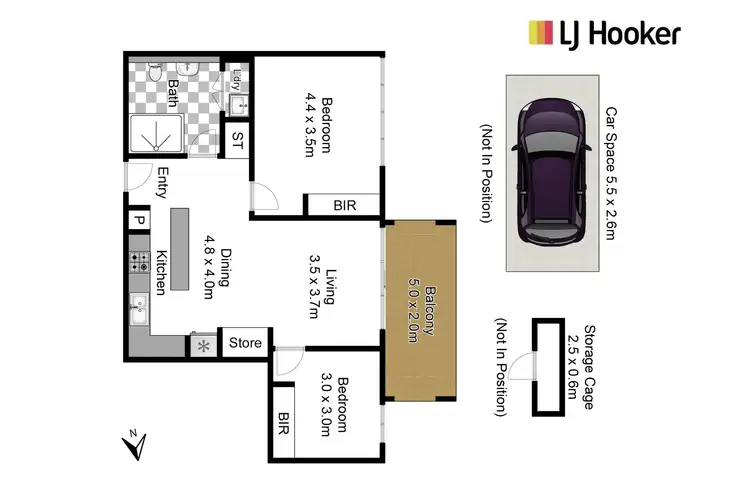 Floorplan of Homely unit listing, 102/11 Waterview Drive, Lane Cove NSW 2066