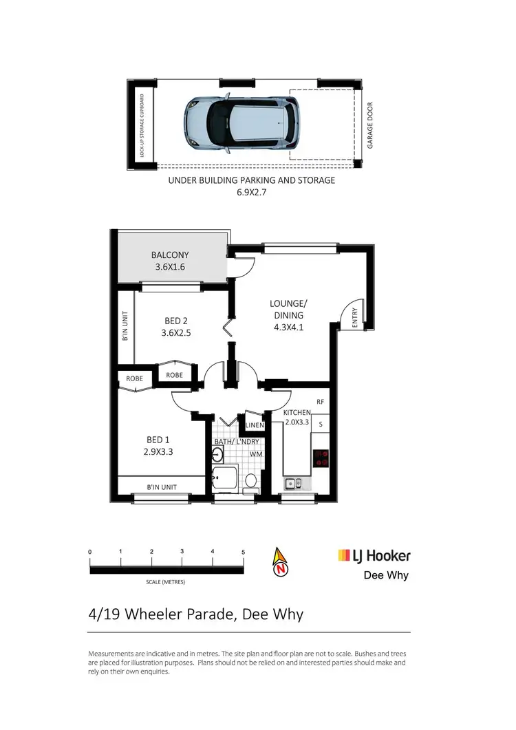 Floorplan of Homely apartment listing, 4/19 Wheeler Parade, Dee Why NSW 2099