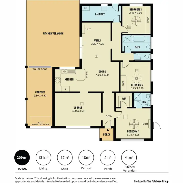 Floorplan of Homely house listing, 19 Horsens Way, Parafield Gardens SA 5107
