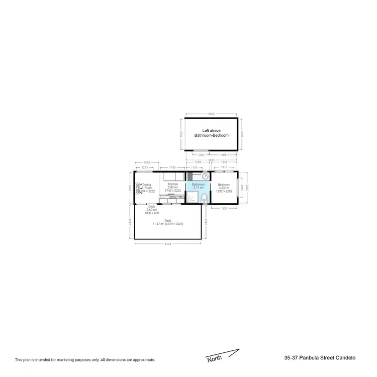 Floorplan of Homely house listing, 37 Panbula Street, Candelo NSW 2550