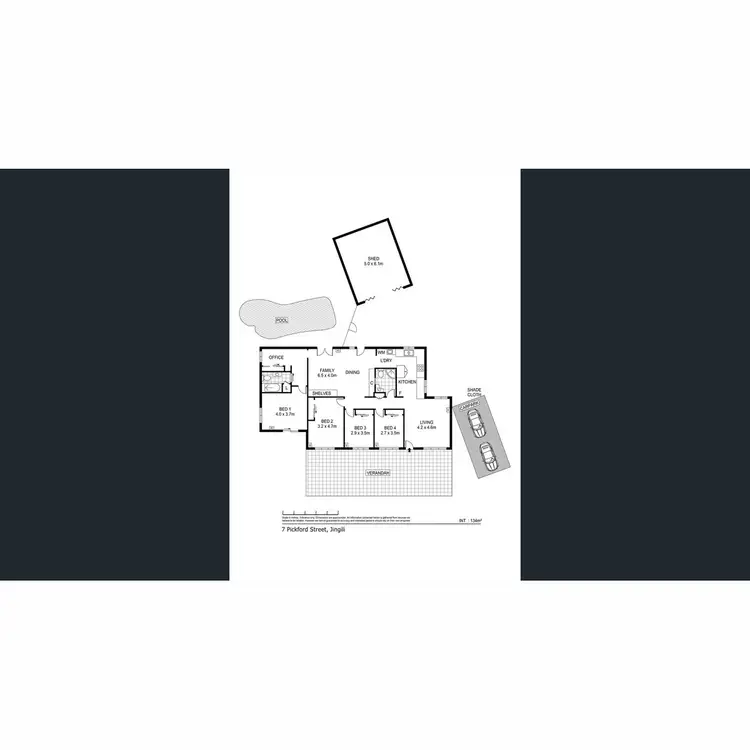 Floorplan of Homely house listing, 7 Pickford Street, Jingili NT 810