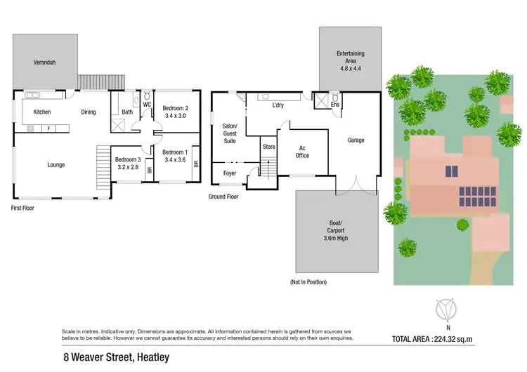 Floorplan of Homely house listing, 8 Weaver Street, Heatley QLD 4814