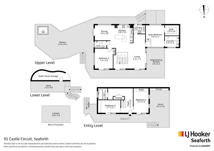 Floorplan of Homely house listing, 95 Castle Circuit, Seaforth NSW 2092