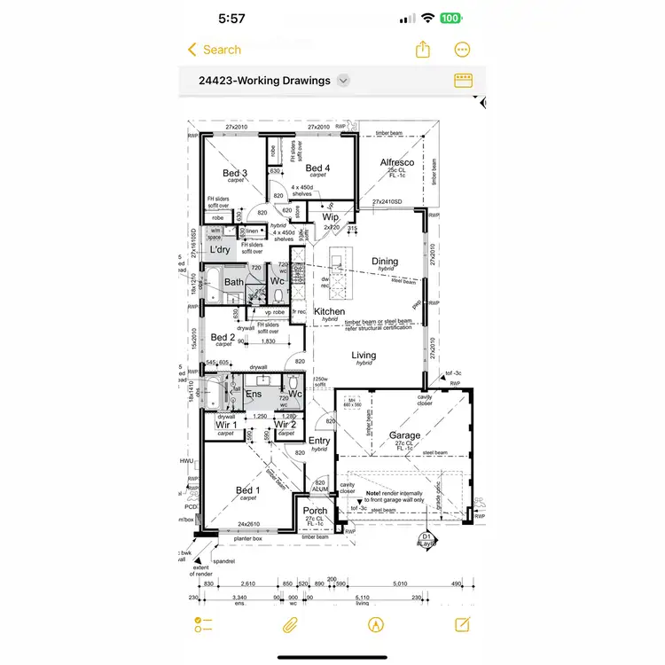 Floorplan of Homely house listing, 8 Kenworthy Approach, Australind WA 6233