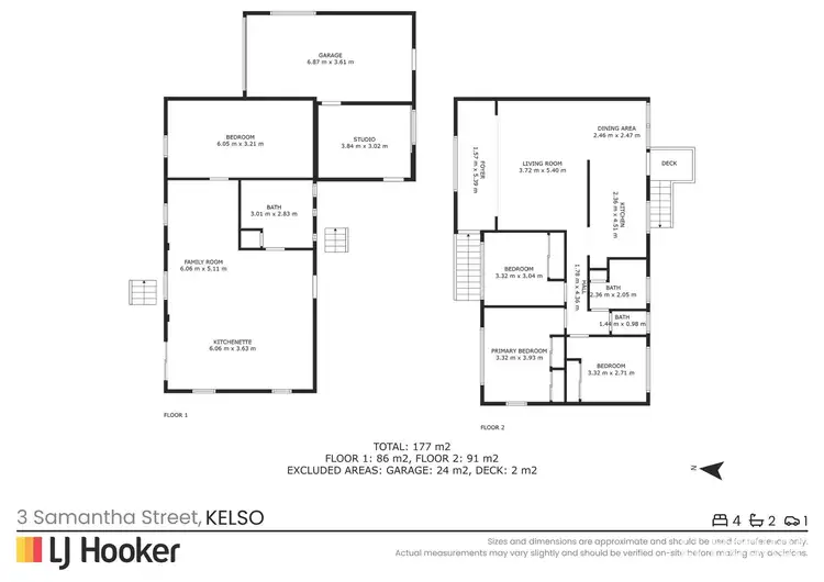 Floorplan of Homely house listing, 3 Samantha Street, Kelso QLD 4815