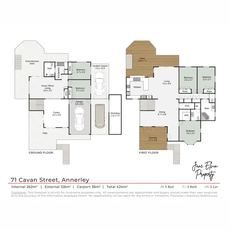 Floorplan of Homely house listing, 71 Cavan Street, Annerley QLD 4103