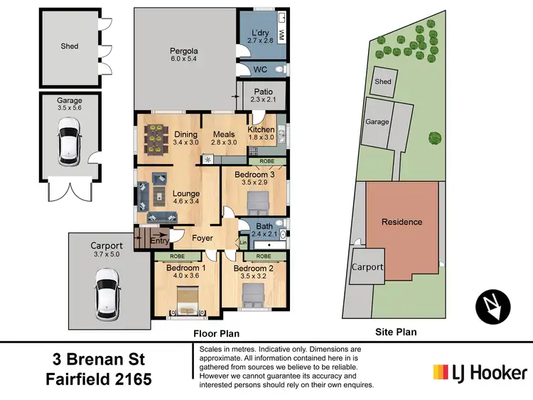 Floorplan of Homely house listing, 3 Brenan Street, Fairfield NSW 2165