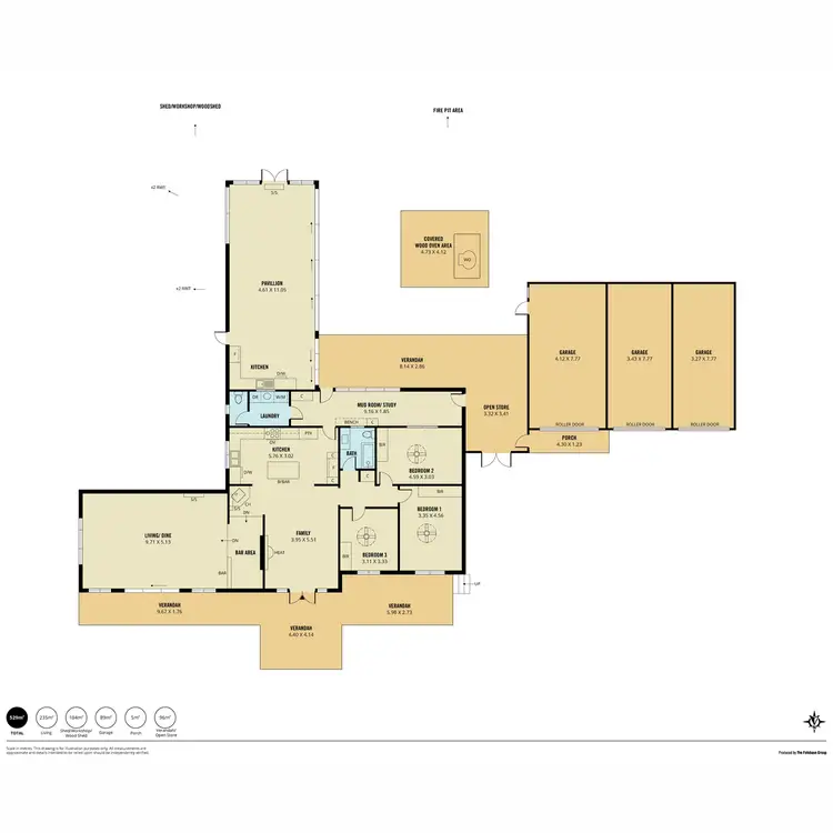 Floorplan of Homely house listing, 585 Hawthorn Road, Echunga SA 5153
